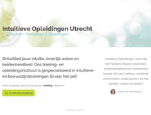 Tablet Screenshot of intuitieveopleidingen.com